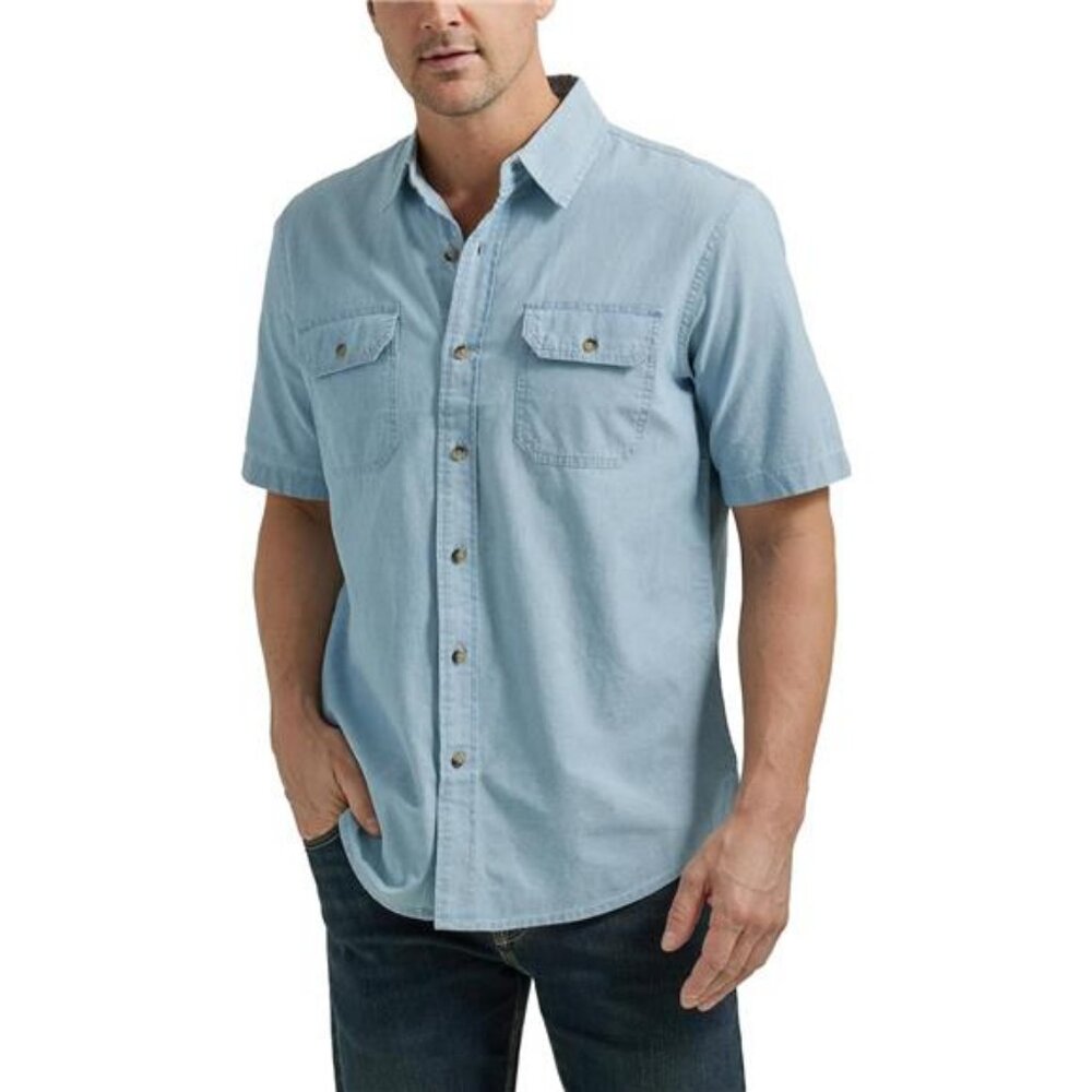 Men's Short Sleeve Classic Woven Shirt